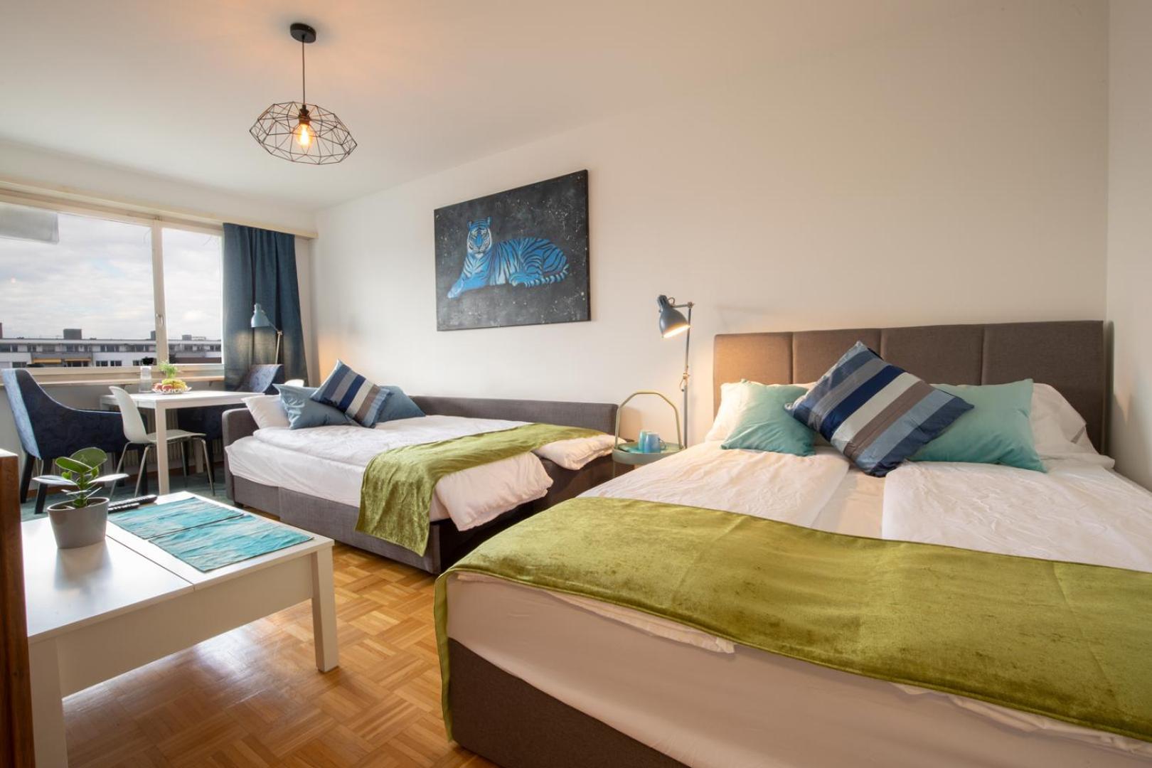 Special Blue Tiger Apartment Basel, Messe Kleinbasel 10-Star Bagian luar foto