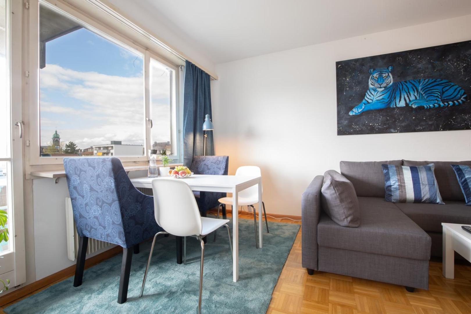 Special Blue Tiger Apartment Basel, Messe Kleinbasel 10-Star Bagian luar foto