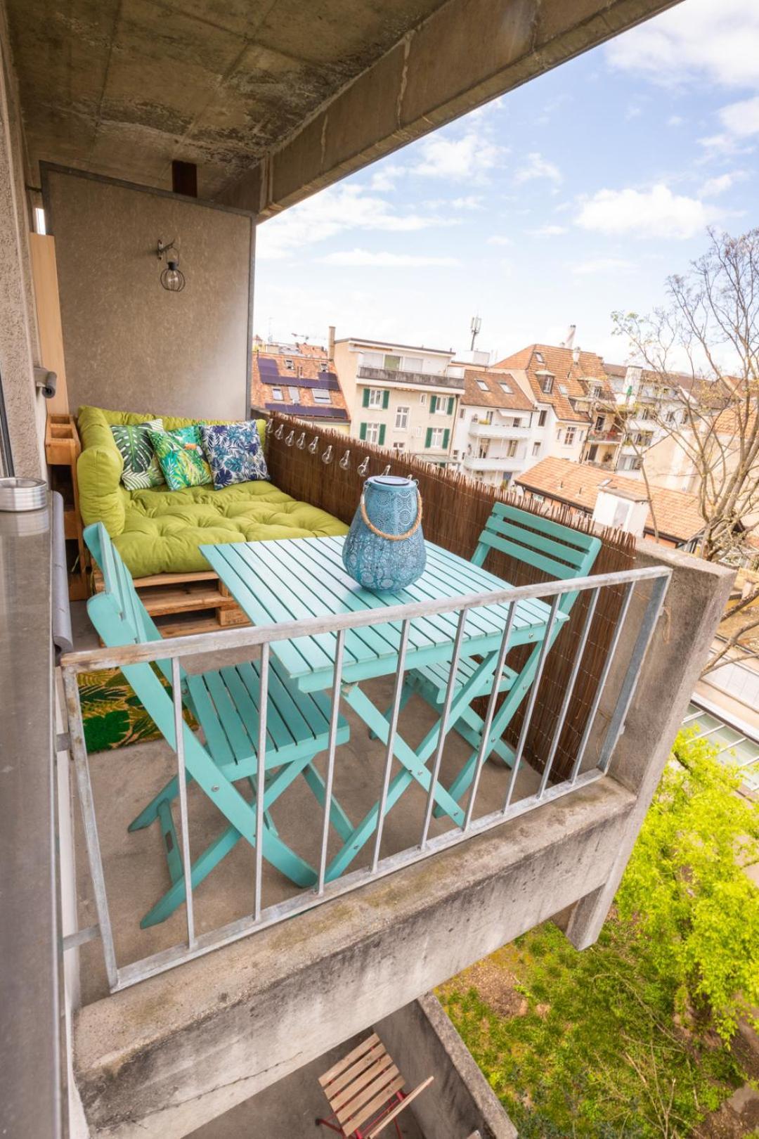 Special Blue Tiger Apartment Basel, Messe Kleinbasel 10-Star Bagian luar foto