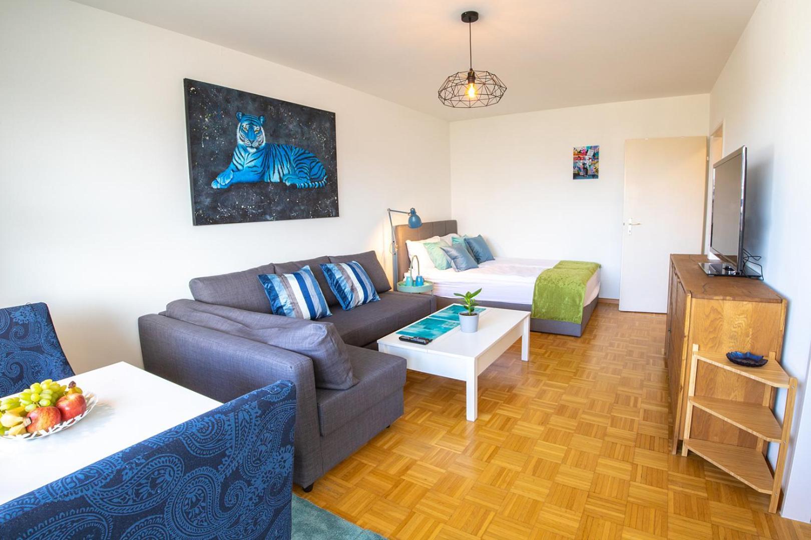 Special Blue Tiger Apartment Basel, Messe Kleinbasel 10-Star Bagian luar foto